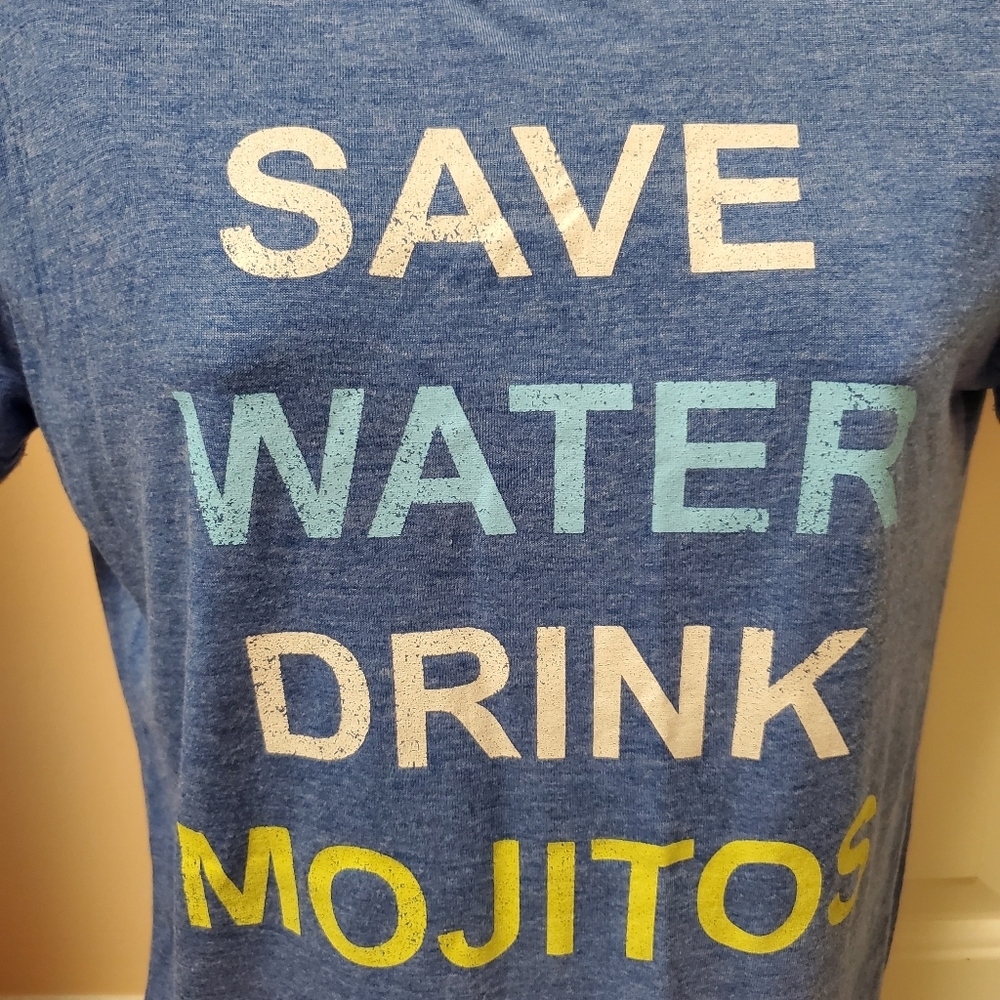Save Water Drink Mojitos T-shirt - Picture 4 of 12